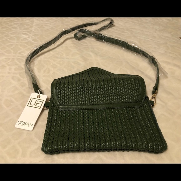 Leather Braided Crossbody Bag - Picture 2 of 4